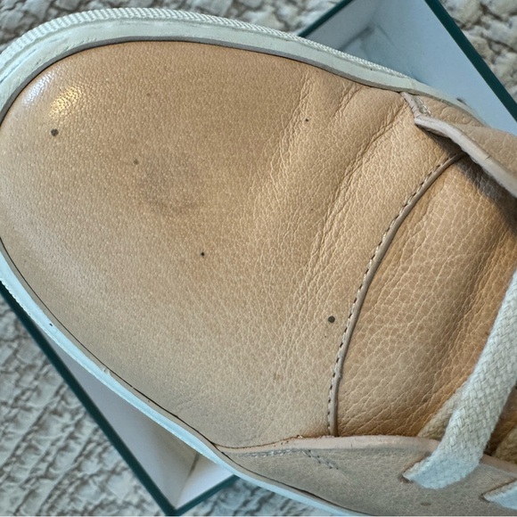 These are a used but great condition of a size 12 “Buscemi” creme and rose Gold. - Picture 7 of 16